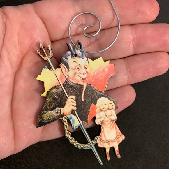 Krampus Yule Ornament - Picture 3 of 4